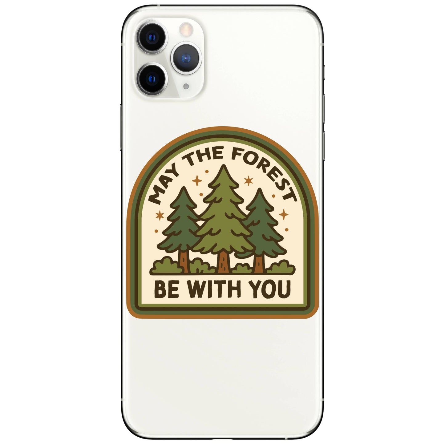 Forest Be With You Sticker