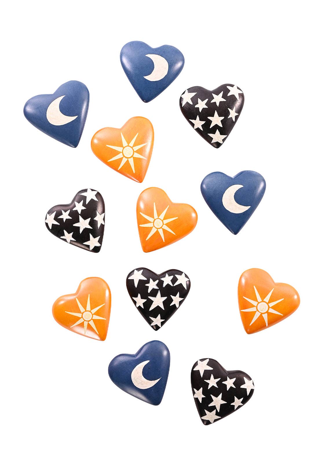 Celestial Soapstone Heart
