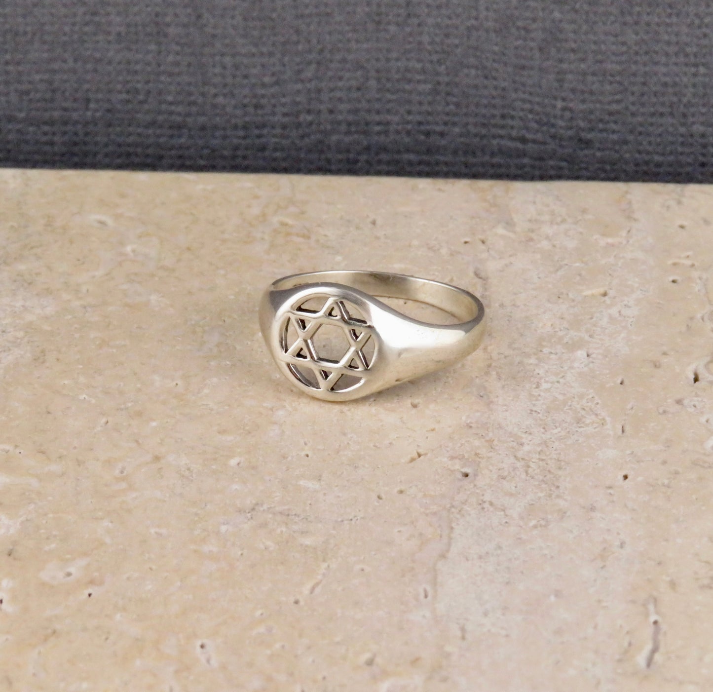 Star of David Signet Ring