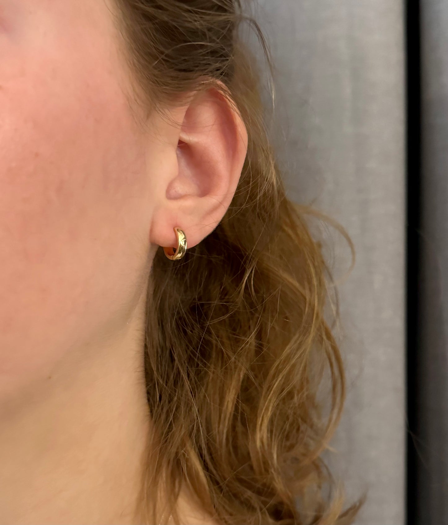 Gold Filled Clicker Hoops - Small