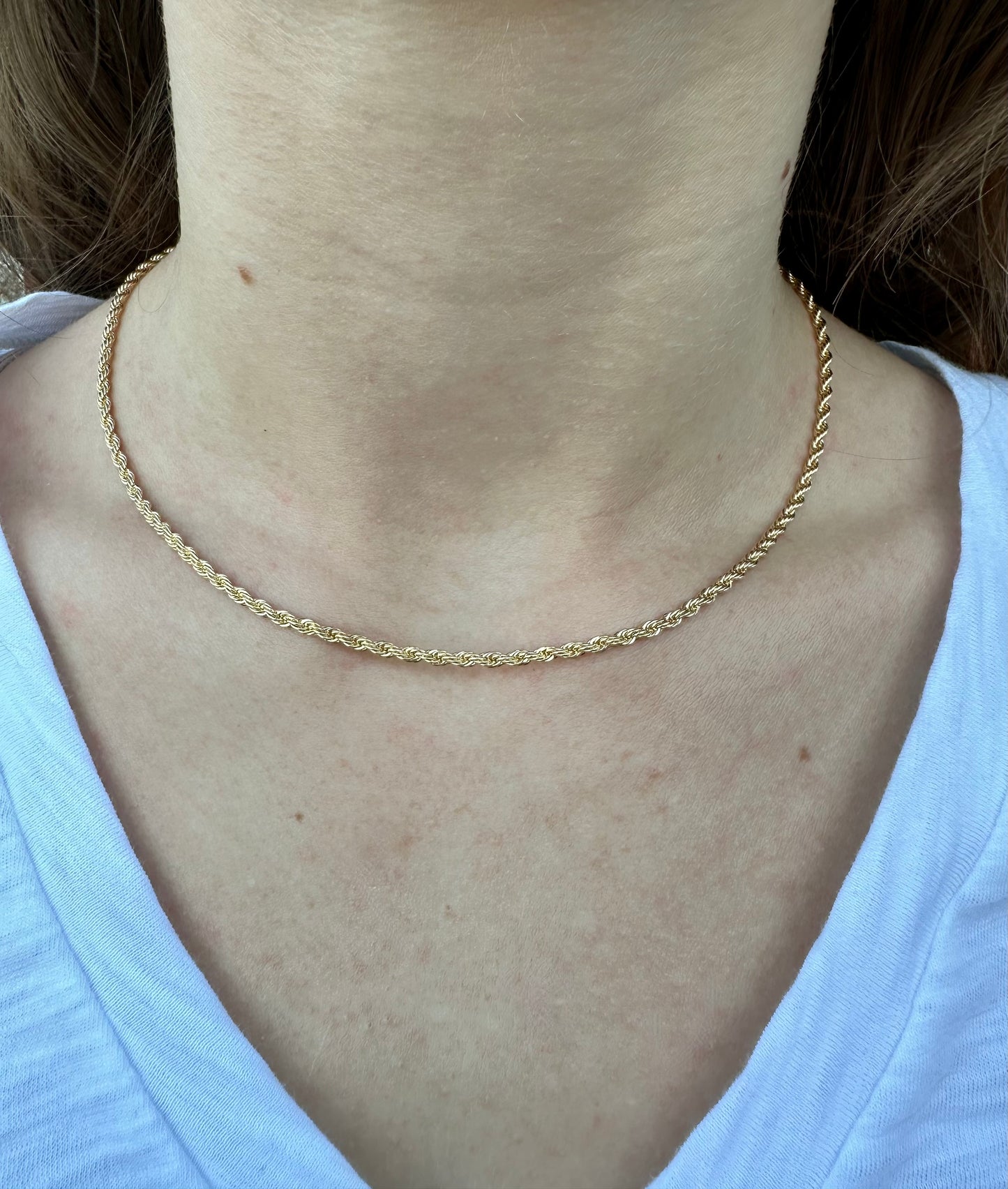 Rope Chain - Gold Filled