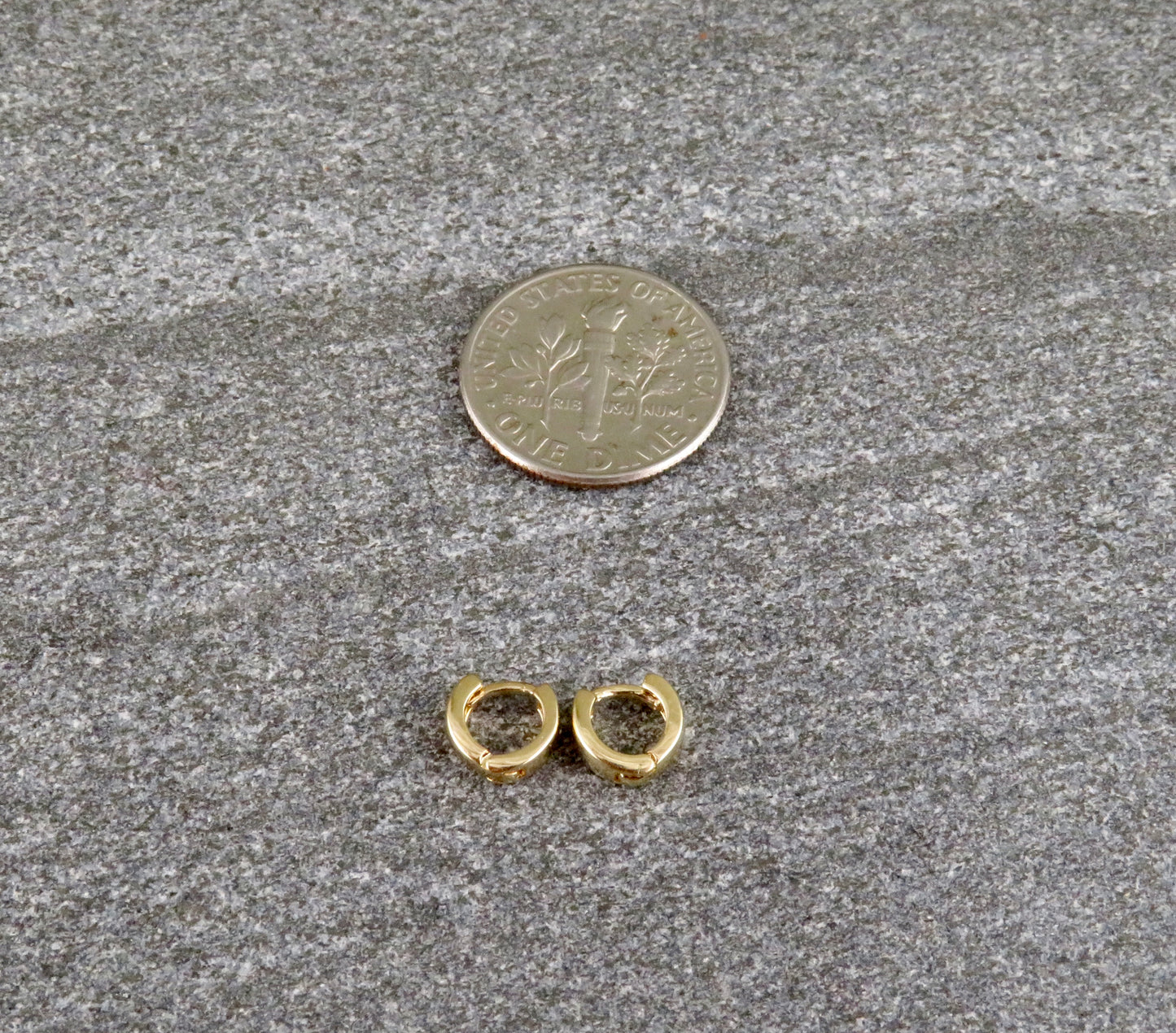 Gold Filled Tiny Hoops