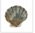 Stoneware Shell Dish