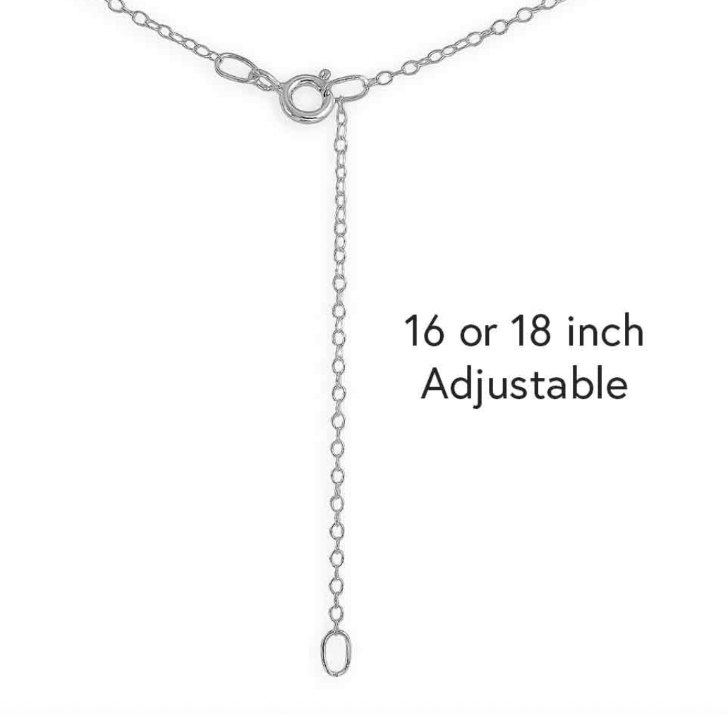 Daisy Open Flower Necklace - Bronze/Sterling
