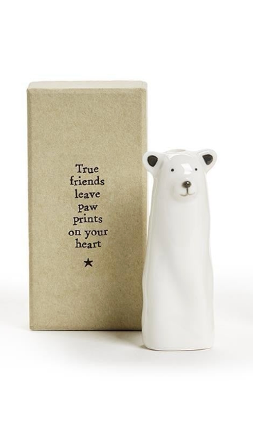 Sweet Mini Animal Vase with Message
