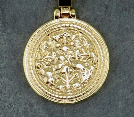 Medallion Coin Necklace - GF