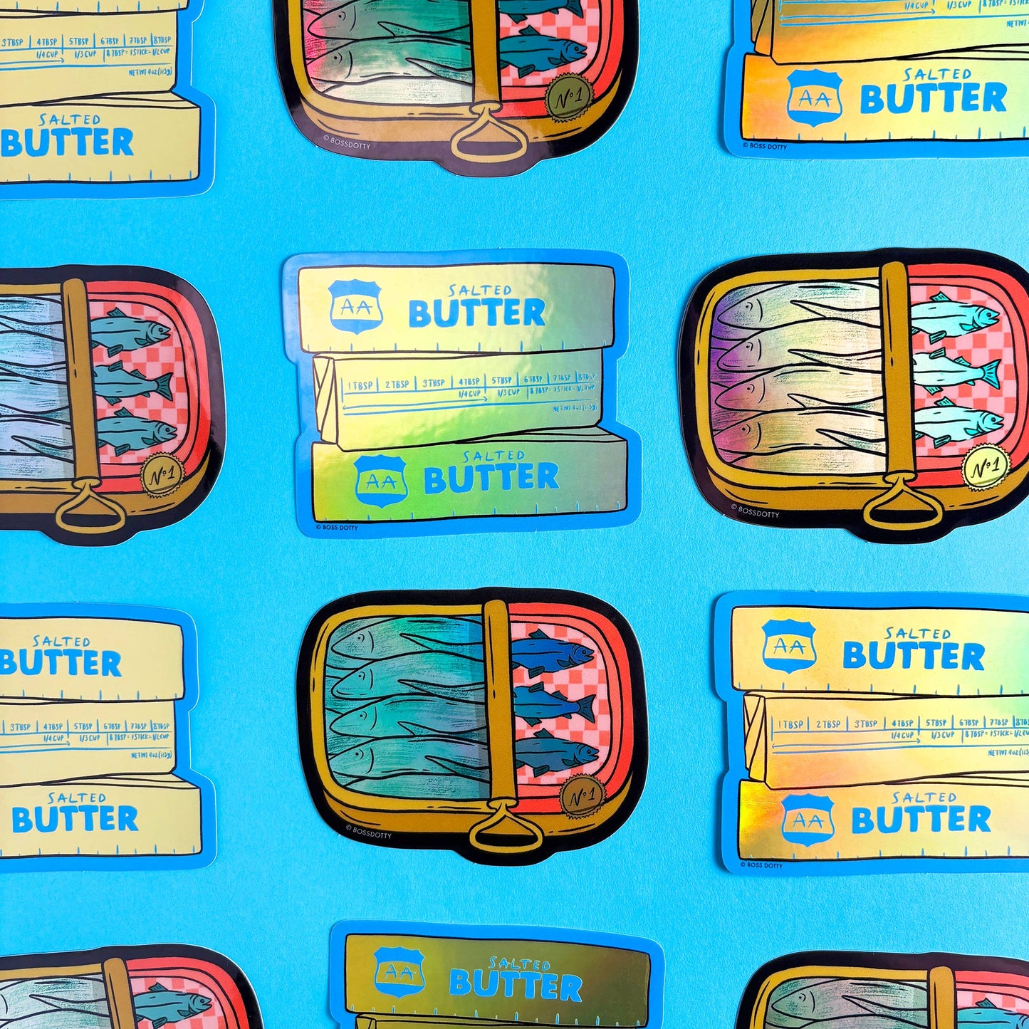 Butter Sticker