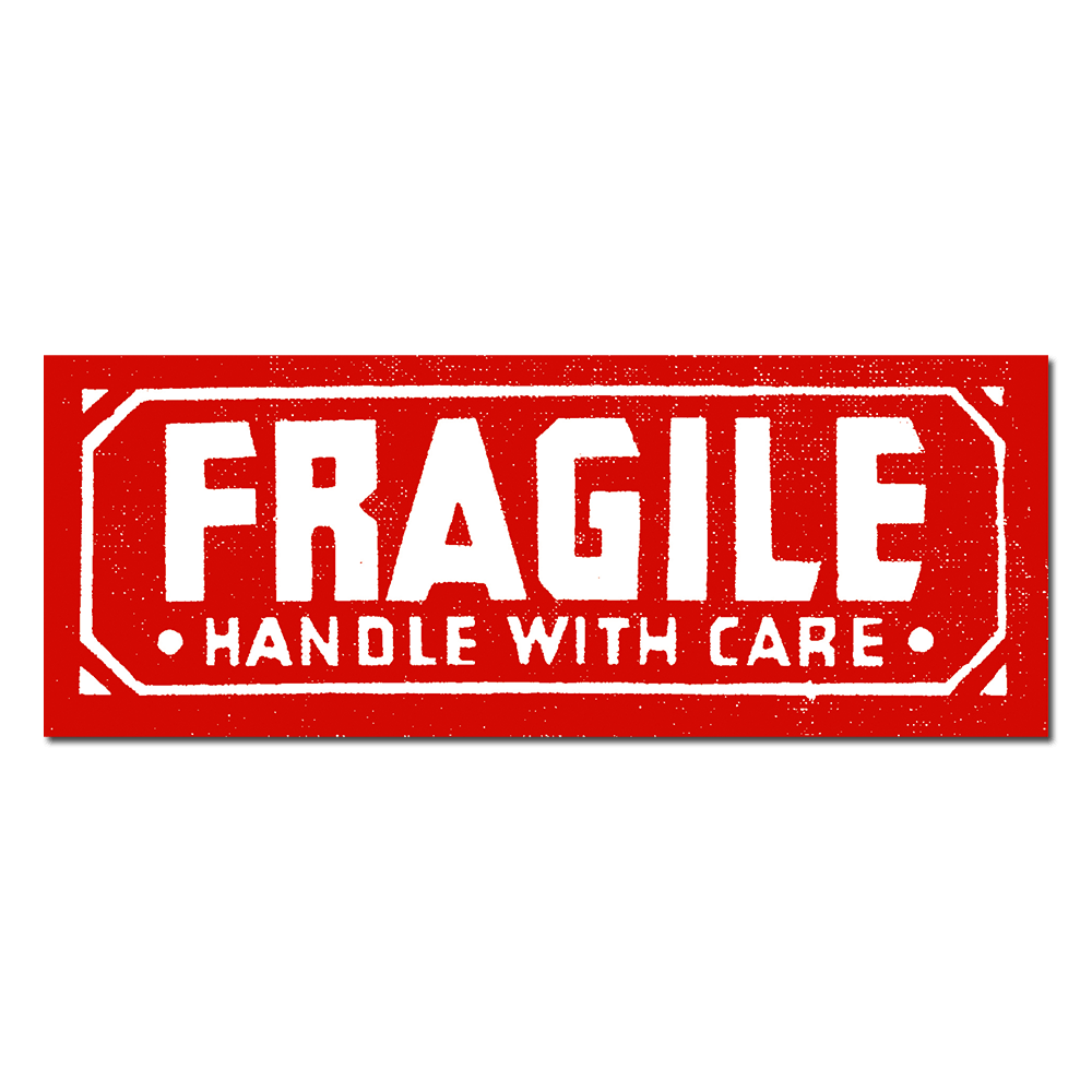 FRAGILE - Andy Warhol Sticker