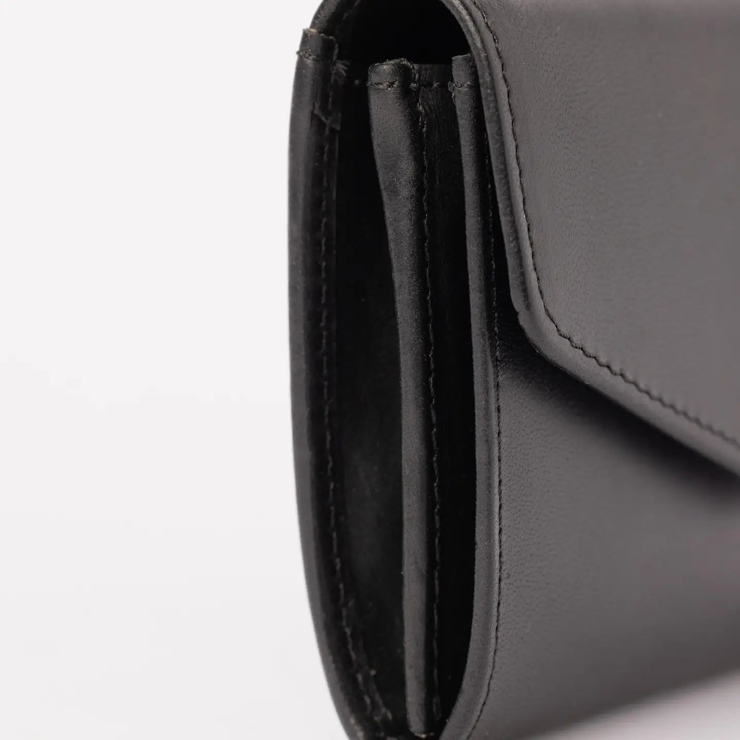 Jo's Purse - Black Classic Leather
