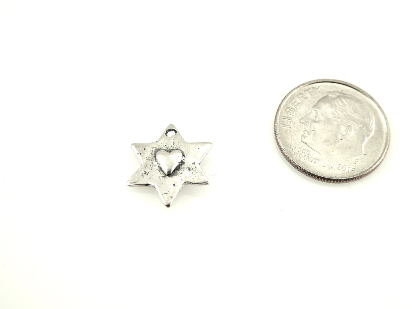 Star David Love Necklace