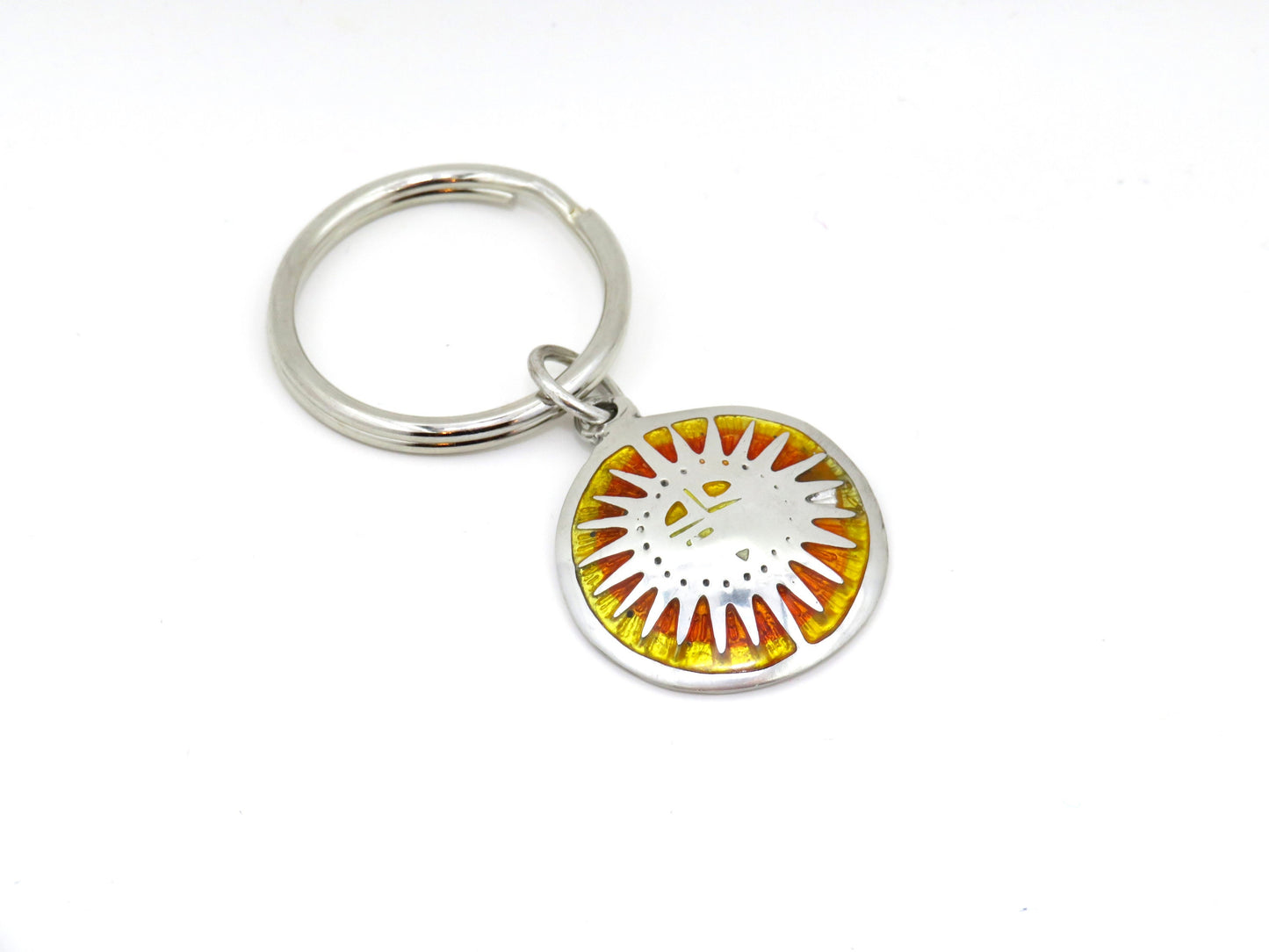 Colorful Sun Keychain | Solar Keyring | Sunburst Key Chain | Bright Sun Gift