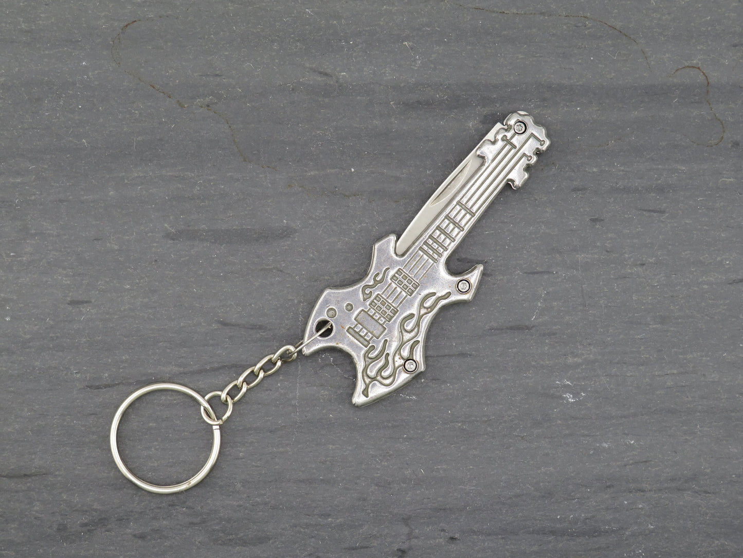Guitar knife keychain | knife keychain | musical gift | guitar gift