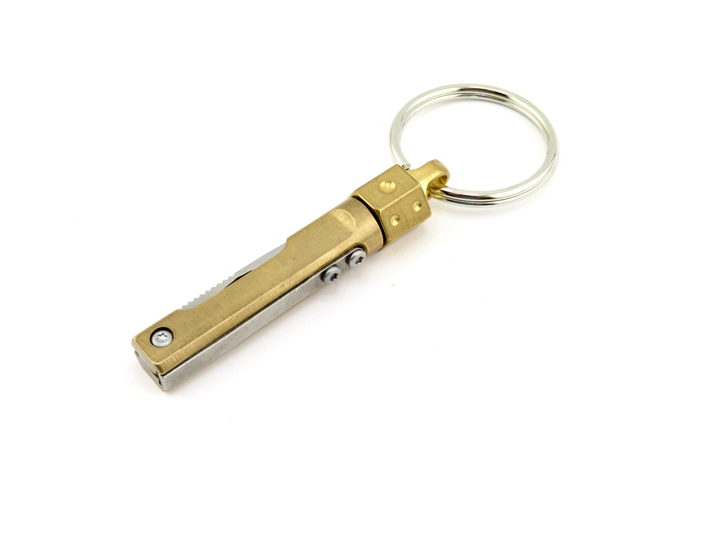 Dice Knife Keychain | Dice Keyring | Gambler Gift | Mini Dice Knife Keyring | Dice Gift | Brass Dice Knife Keyring | Gold Dice Gift Men