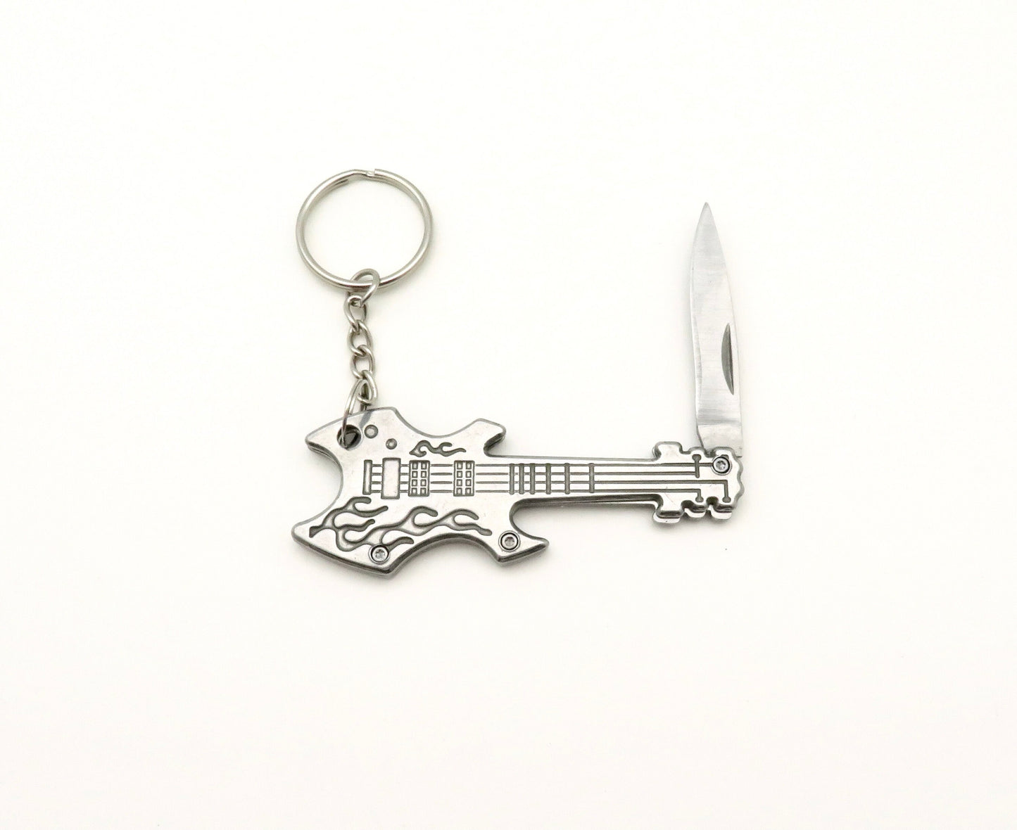 Guitar knife keychain | knife keychain | musical gift | guitar gift