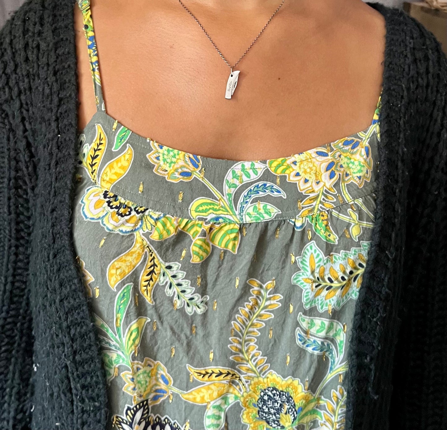 Small knife necklace | Mini Knife Pendant | Little Silver Knife Necklace | Small Pocketknife Pendant | Steel Tiny Knife Jewelry | Mini Knife