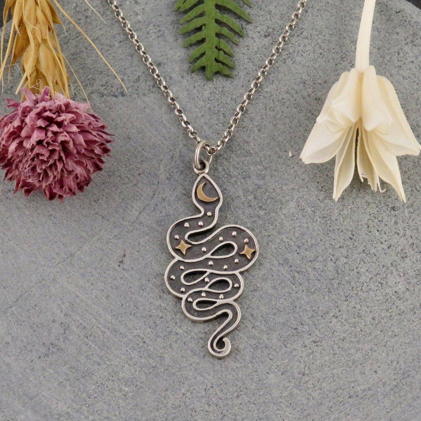 Celestial Snake Necklace