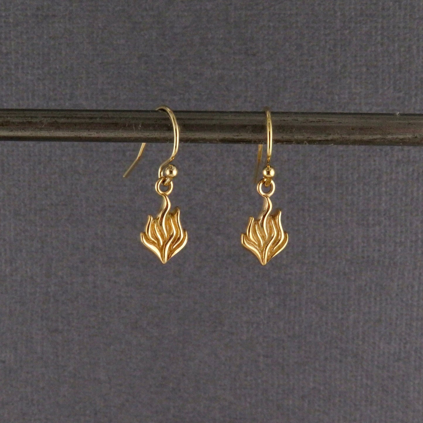 Gold Flame Earrings | Bronze Fire Earrings | Gold Blaze Earrings | Fire Within Earrings | Gold Blaze Earrings | Ember Earrings | Gold Blazes