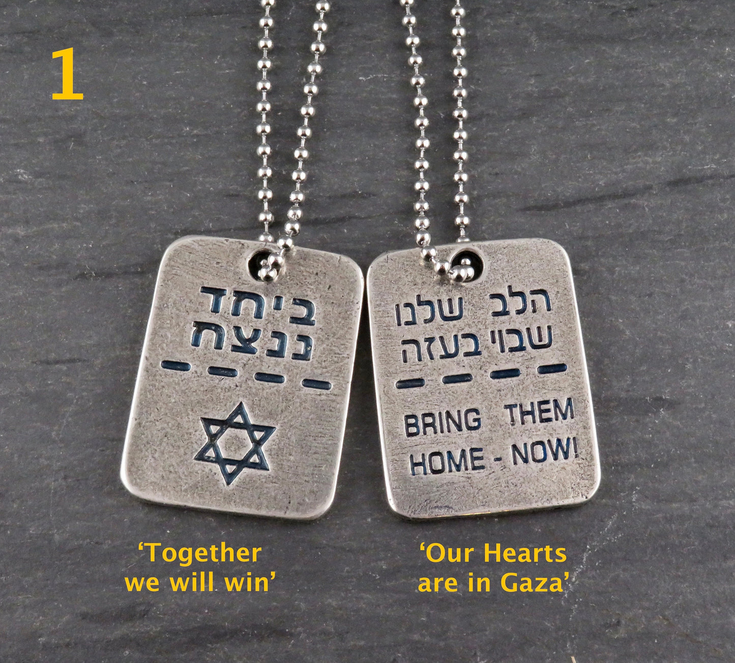 Bring Them Home Dog Tag Necklace