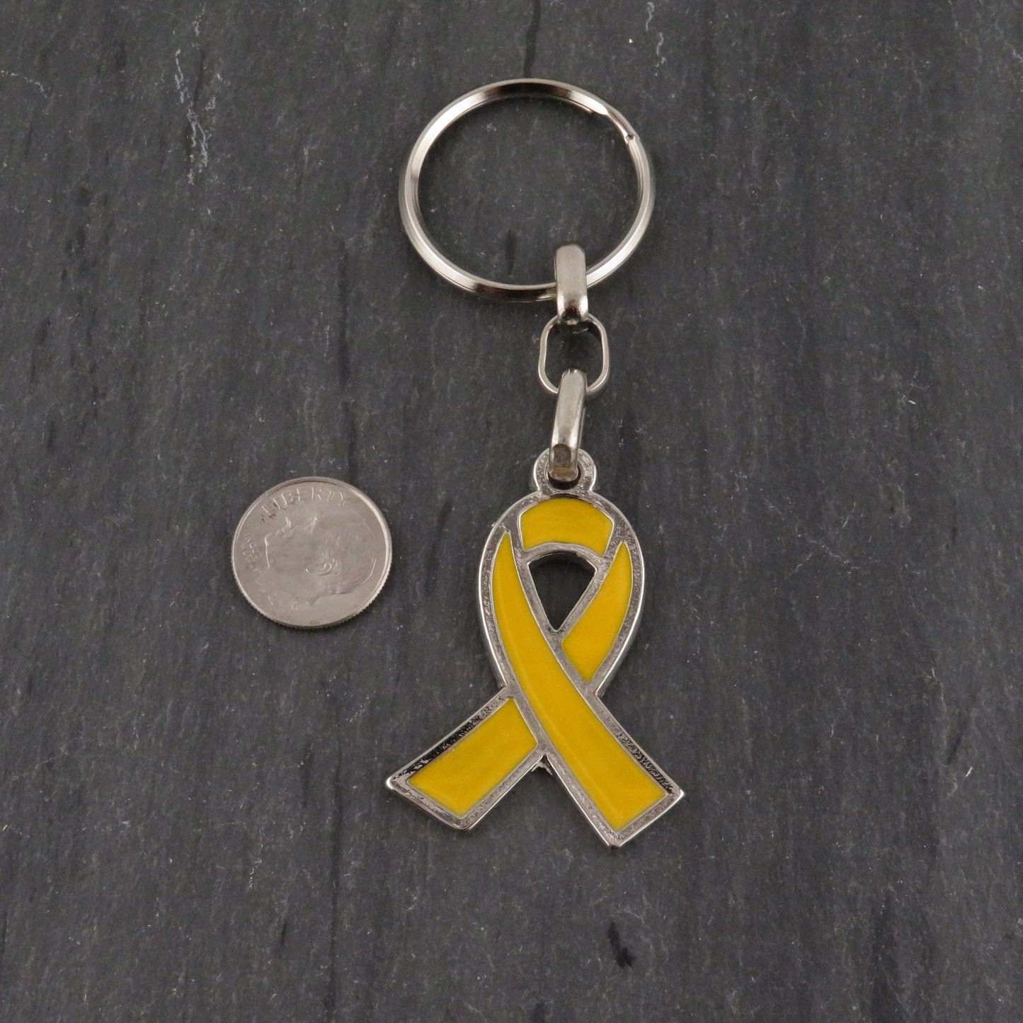 Yellow Ribbon Keyring | Israel Hostages Keychain | October 7 Keyring | Support Israel | Bring Them Home Keyring | Yellow Ribbon Keychain
