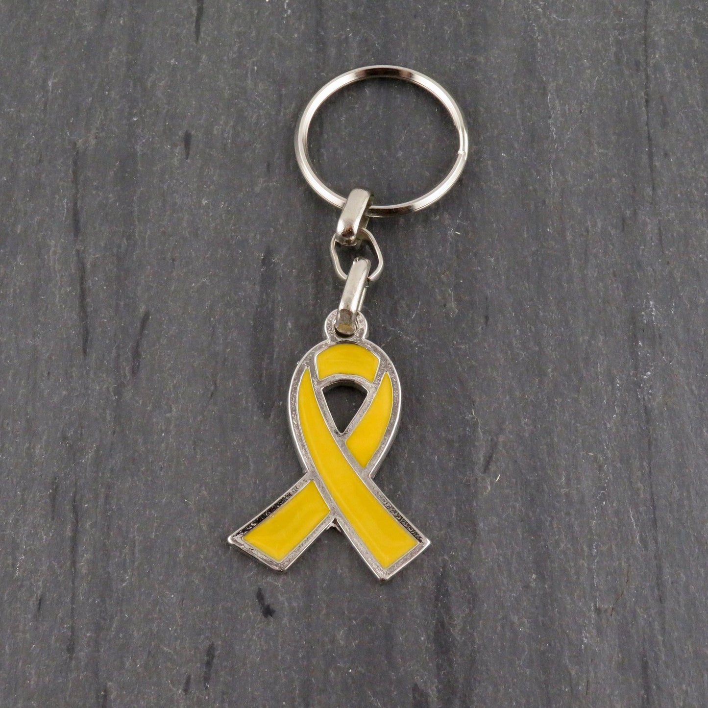 Yellow Ribbon Keyring | Israel Hostages Keychain | October 7 Keyring | Support Israel | Bring Them Home Keyring | Yellow Ribbon Keychain