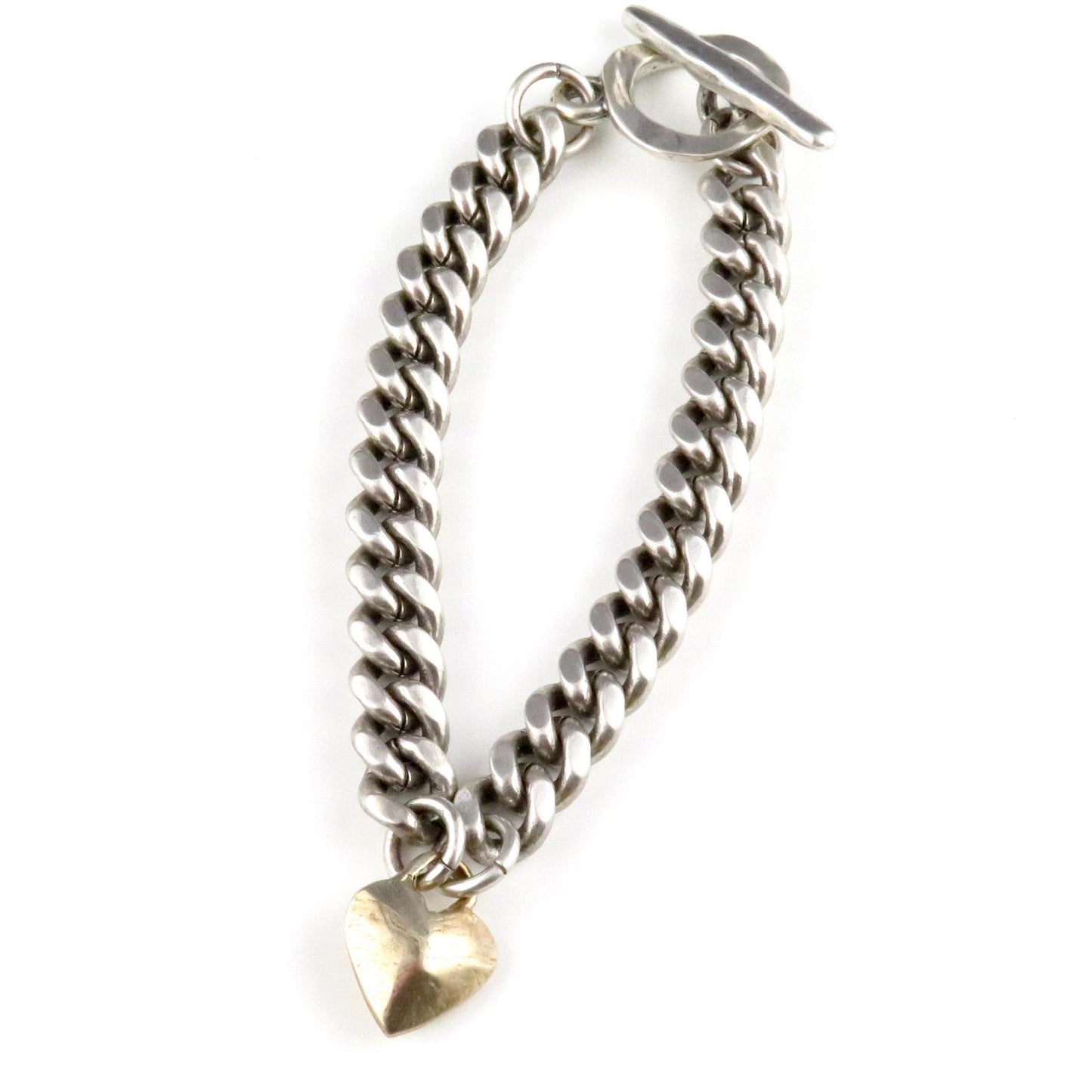 Chunky Link Chain with Heart