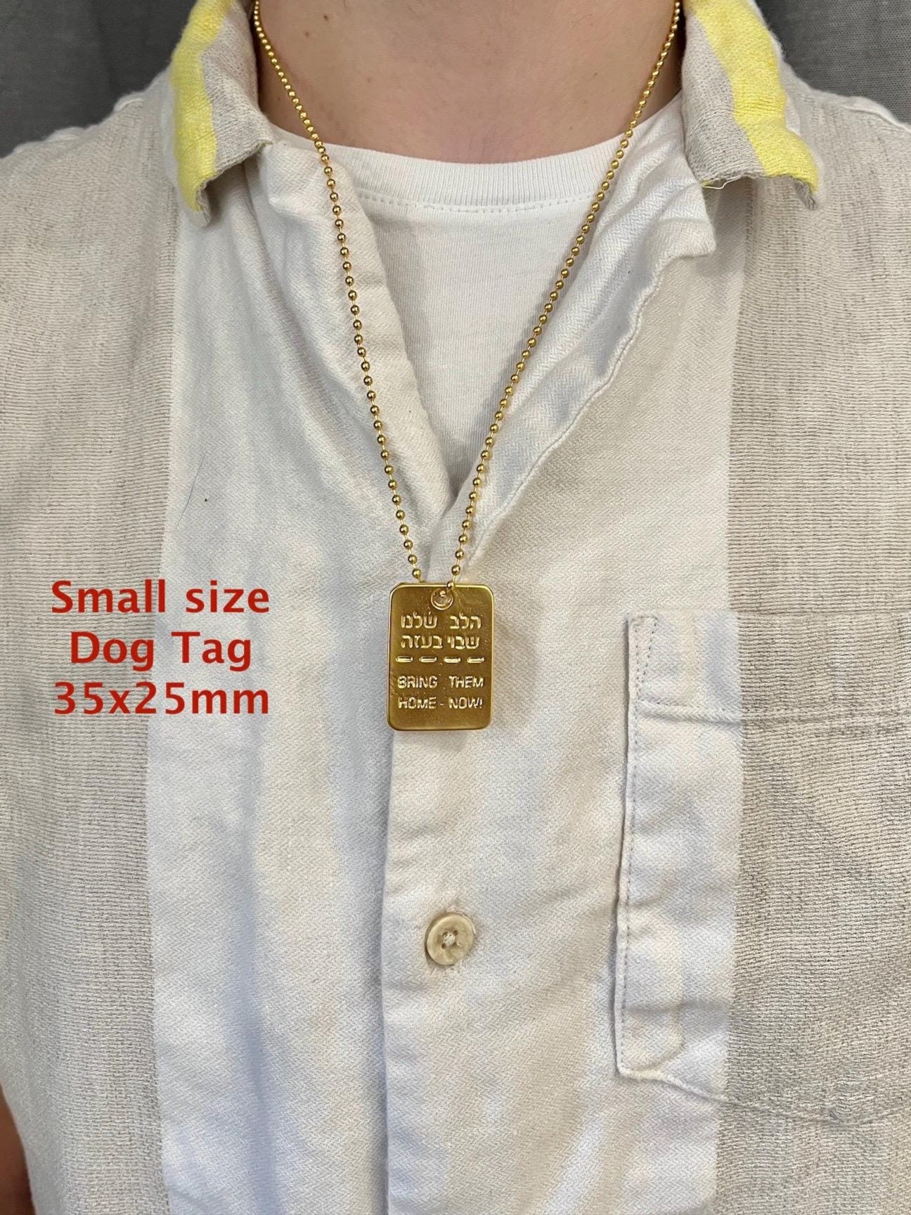 Bring Them Home Dog Tag Necklace