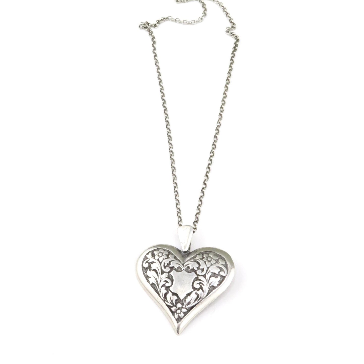 Vintage Romantic Heart Necklace