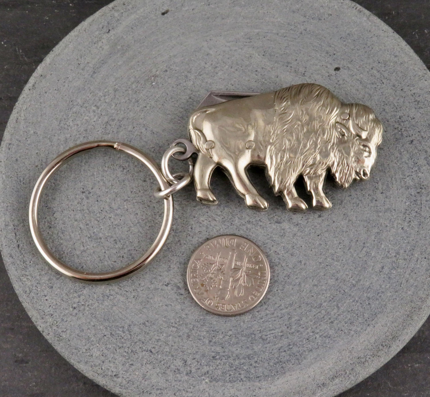 Buffalo Mini Knife Keyring