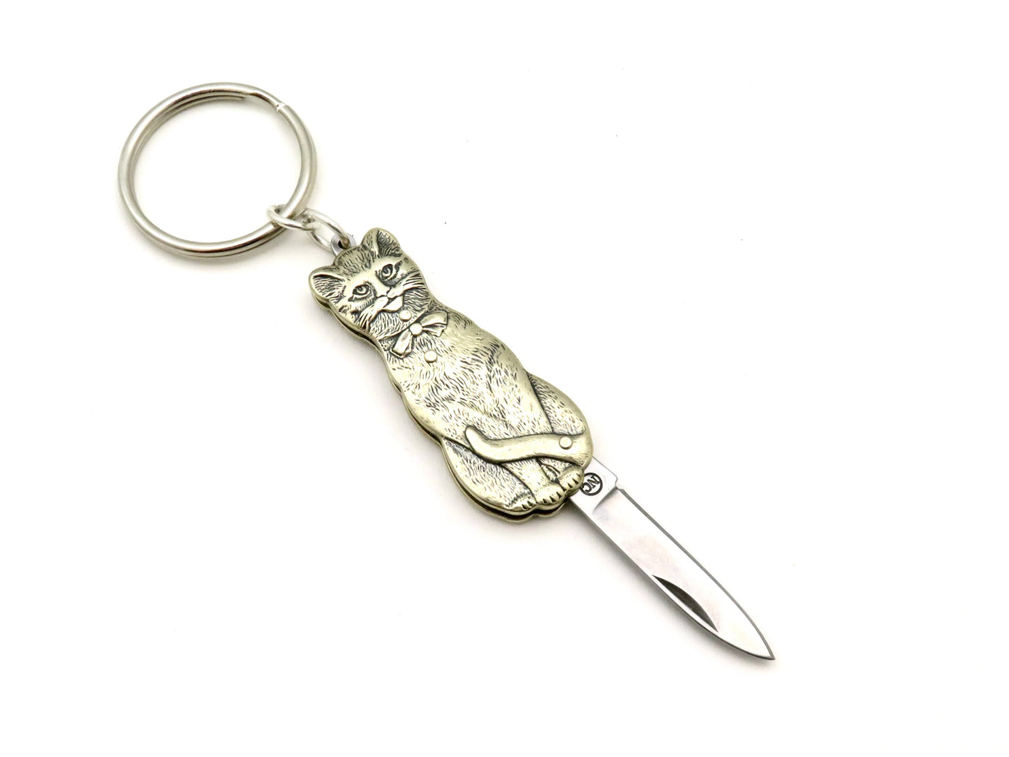 Cat Mini Knife Keyring