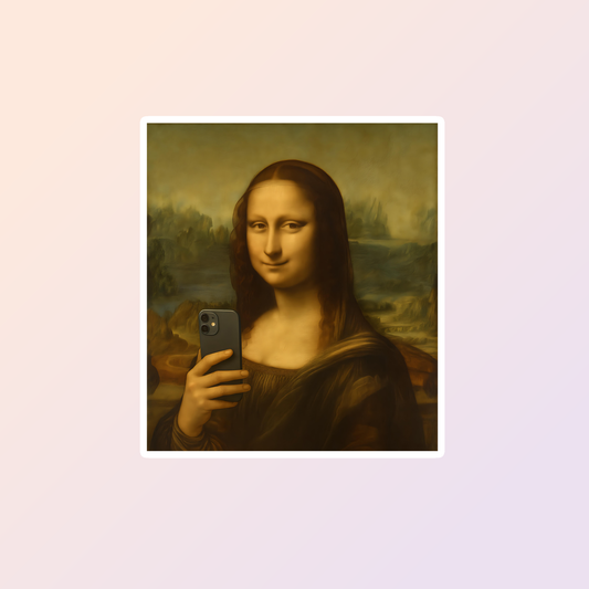Mona Lisa Sticker
