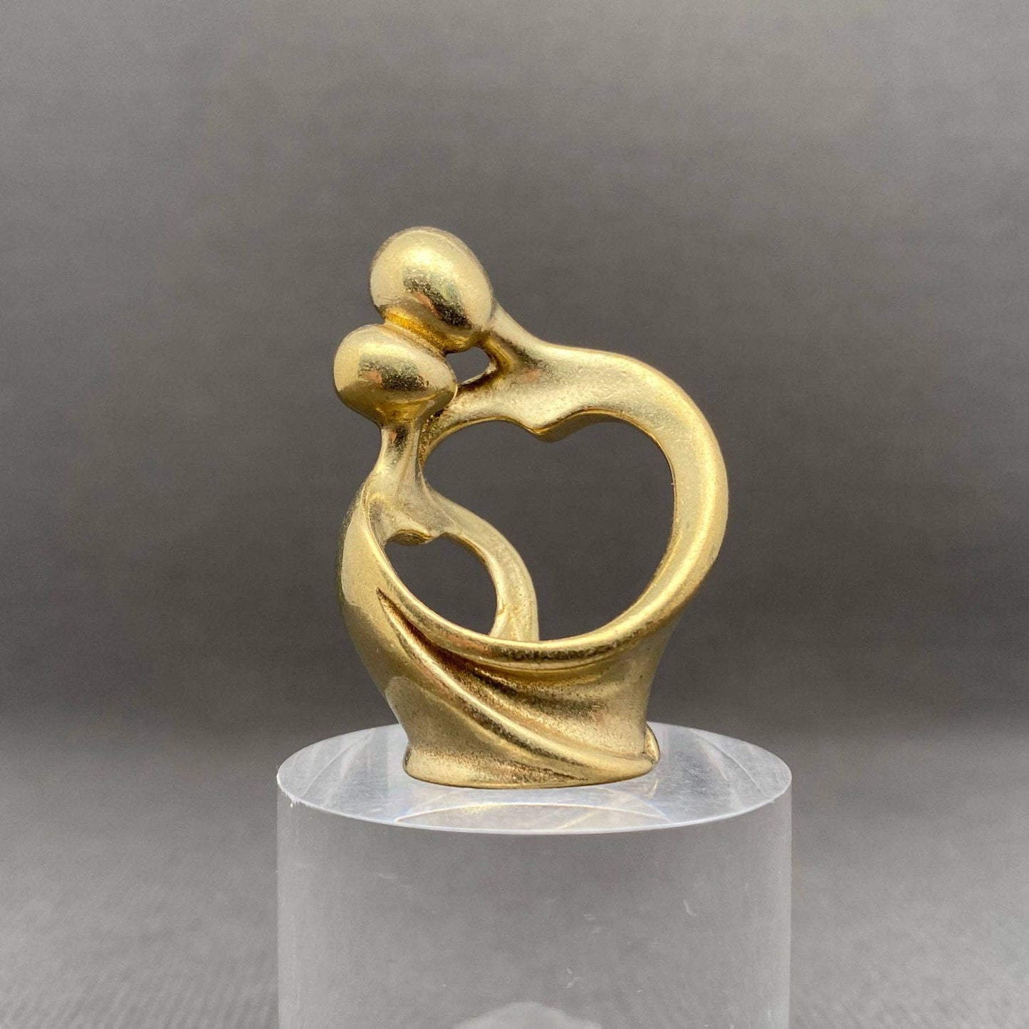 Abstract Brass Statue Desktop Ornaments/Decor - 'Love and Serenity'