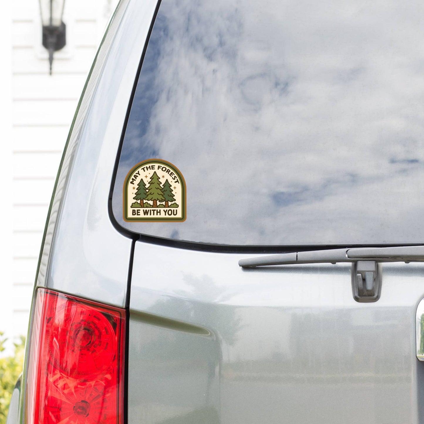 Forest Be With You Sticker