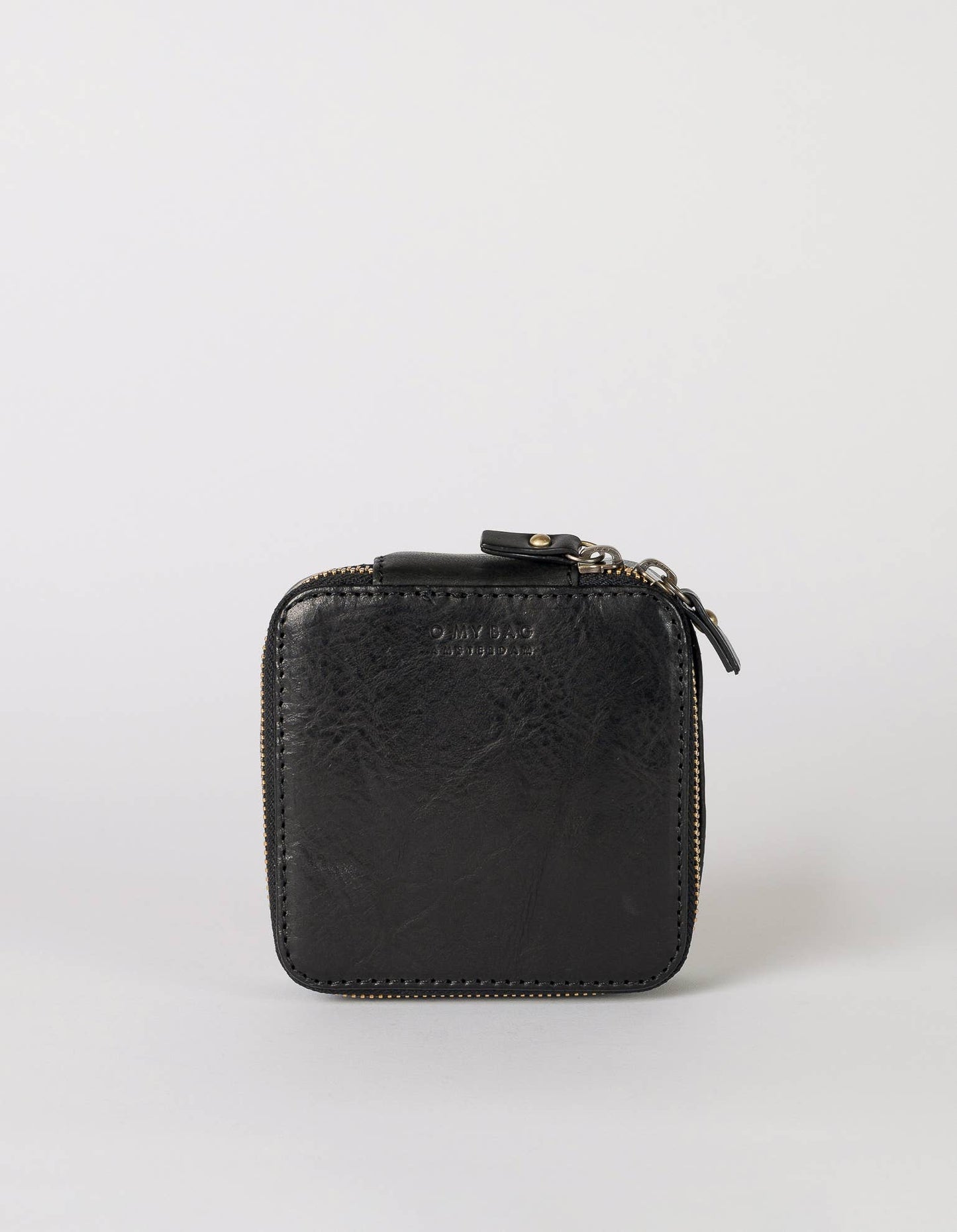 Leather Jewelry Box - Black Stromboli Leather