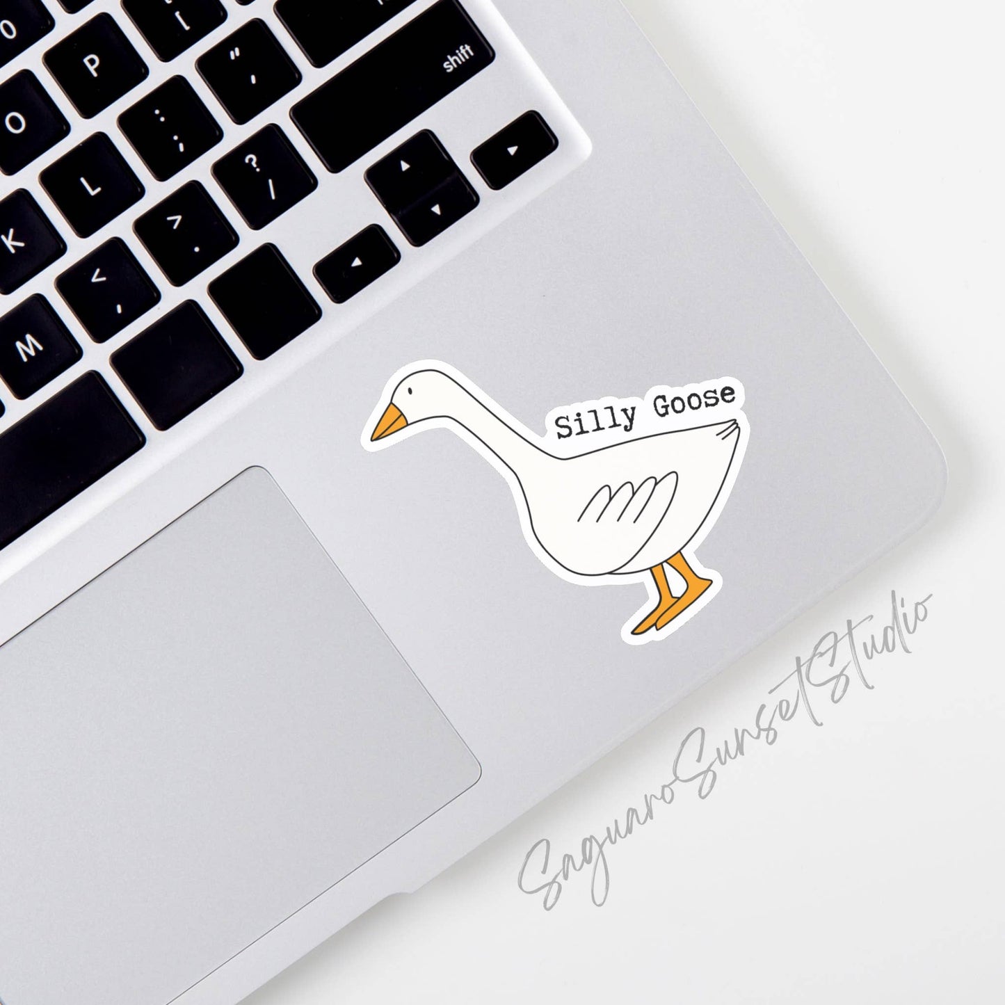 Silly Goose Sticker