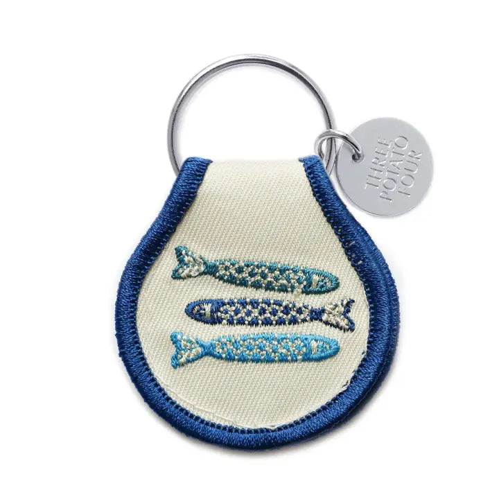 Tinned Fish Keychain Patch