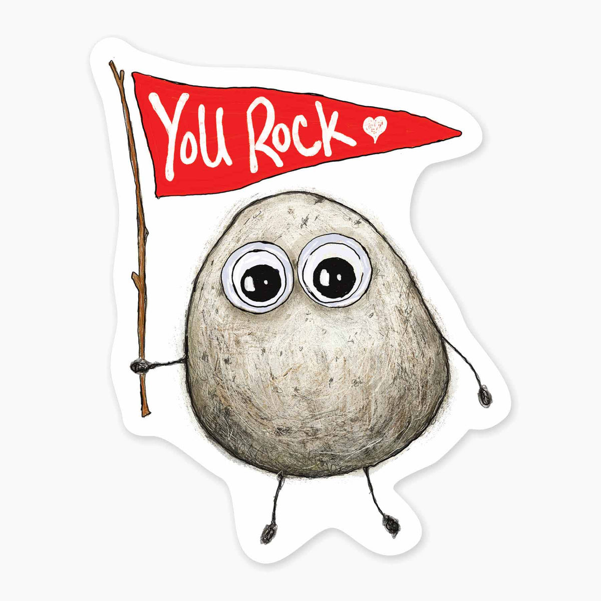 You Rock Sticker
