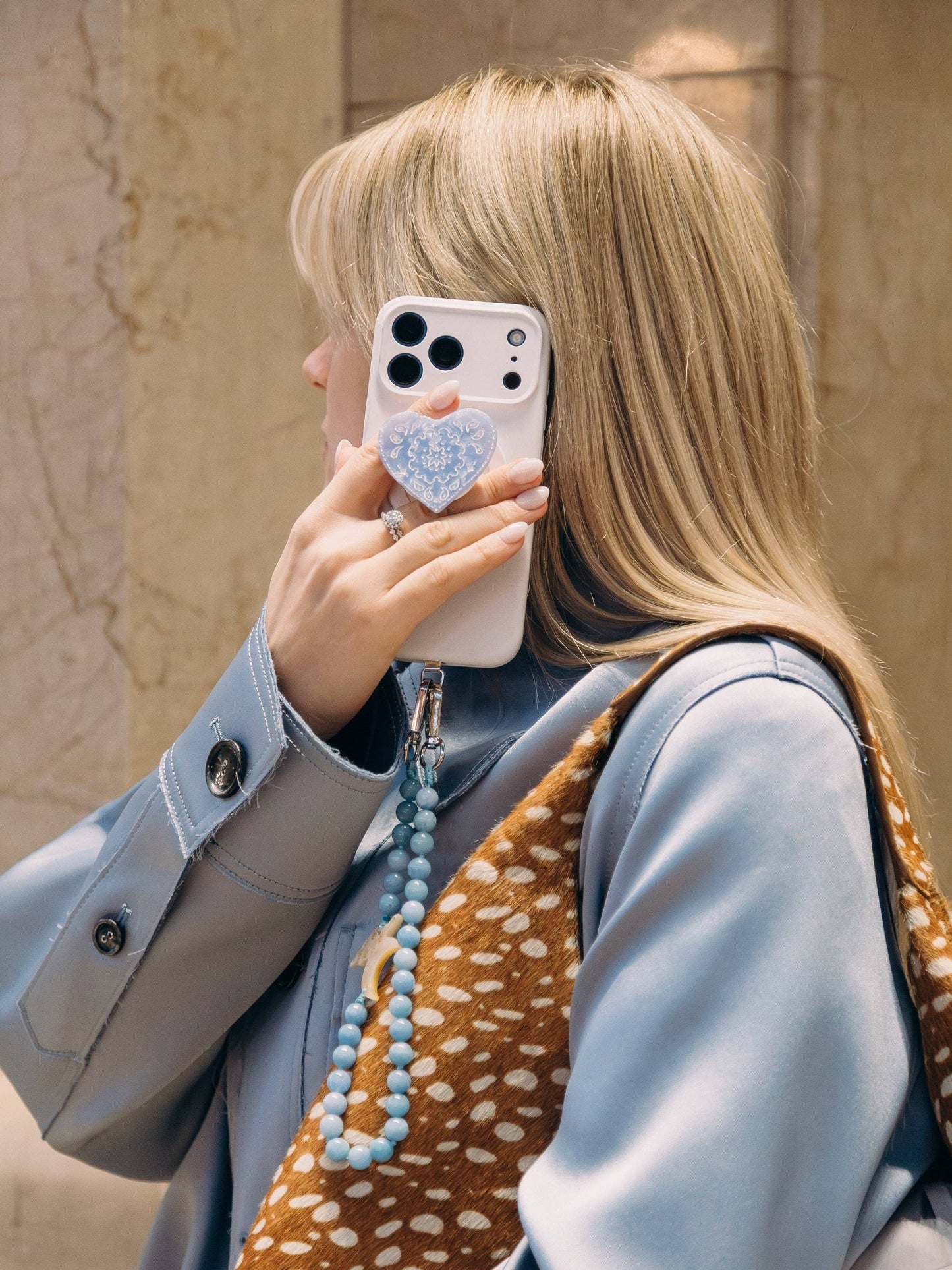 Paisley Heart Phone Grip/Pop-Socket