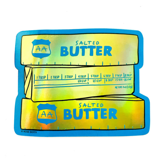 Butter Sticker