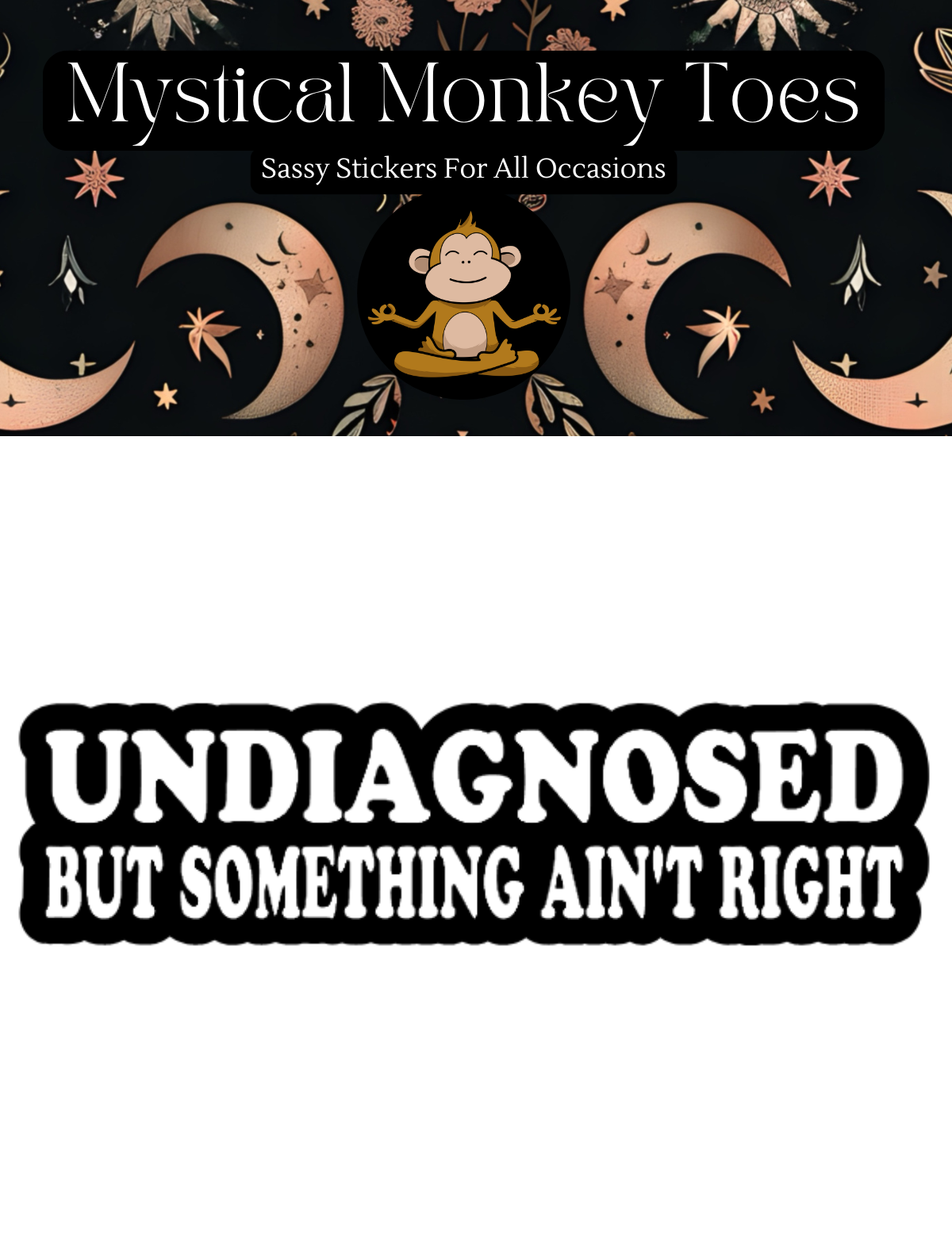 Something Ain't Right Sticker