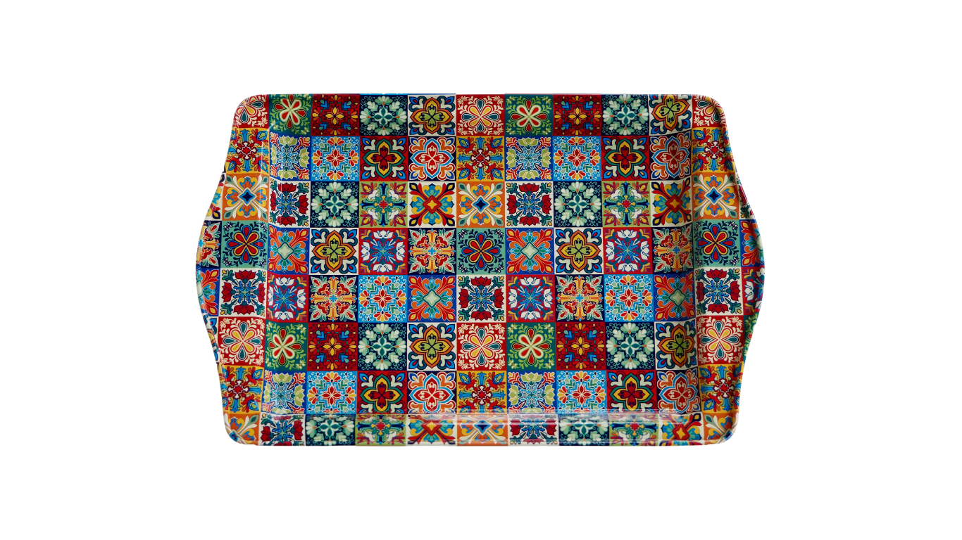 Metal Tray - Zeynep - Small