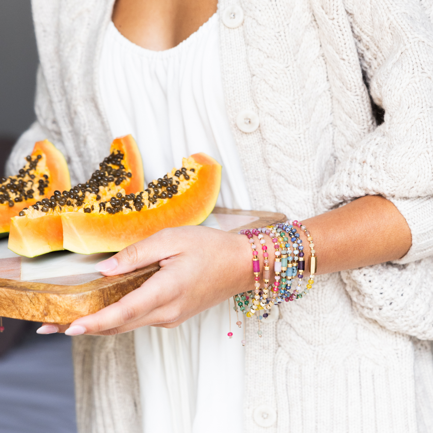 Chakra Glow Bracelet - Confidence/Solar Plexus/Gold