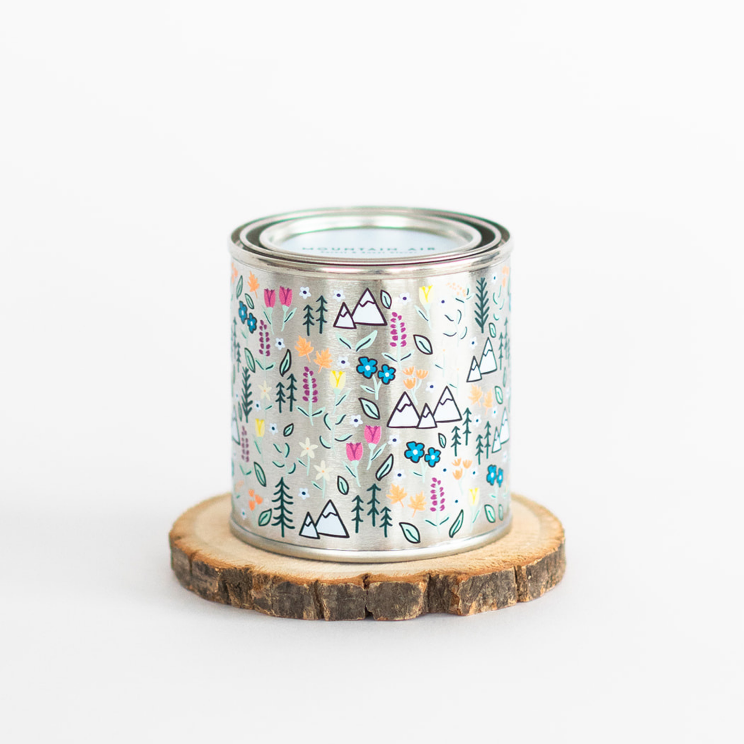 Mountain Air Paint Tin Candle