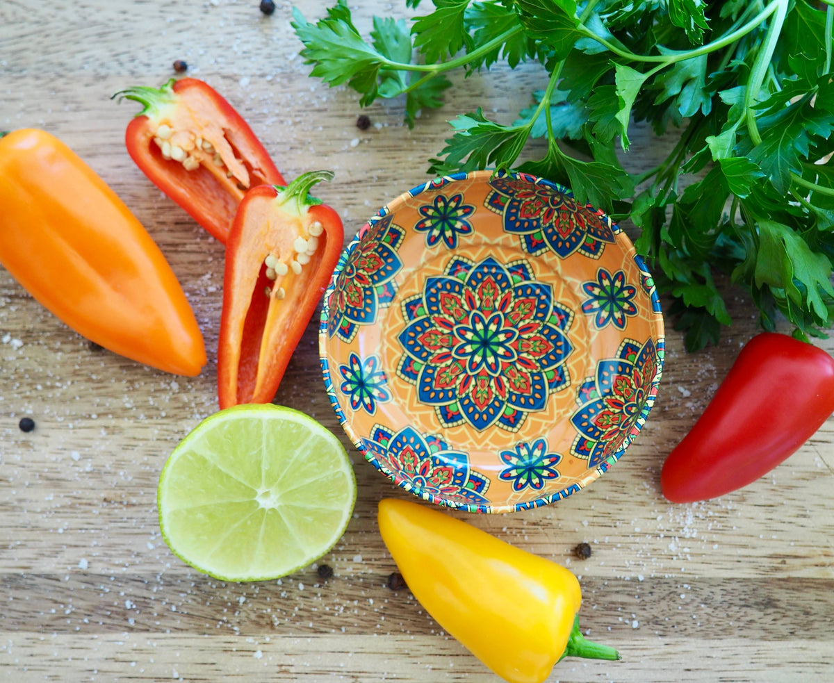 Luna Mini Metal Serving Bowl