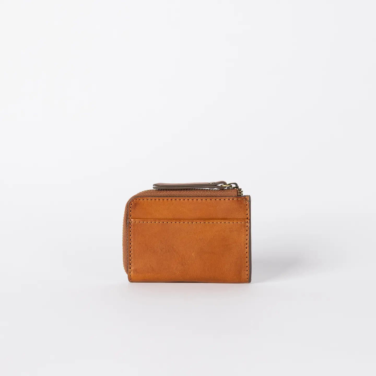 Leather Coin Purse Coco - Cognac Classic Leather