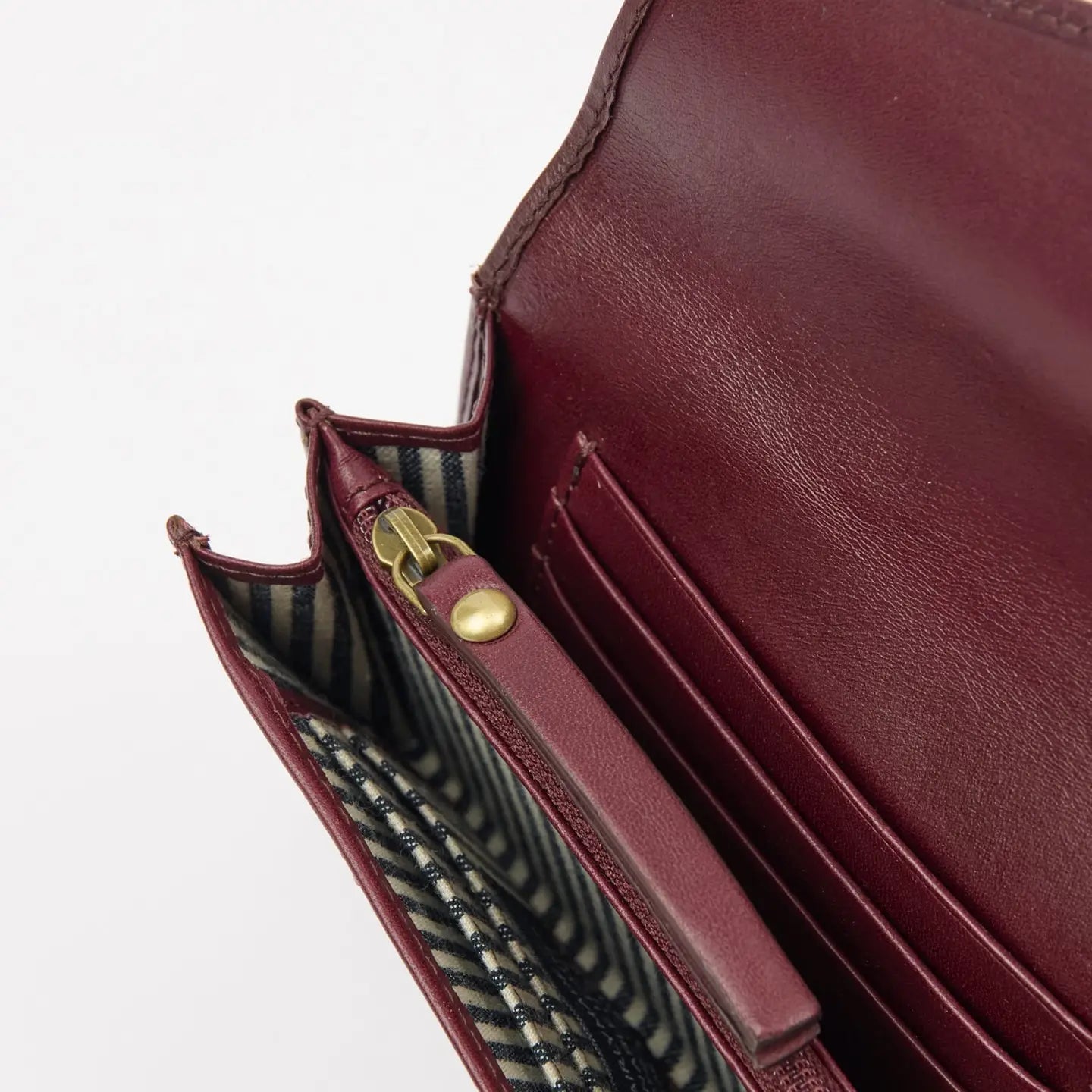 Jo's Purse - Dark Cherry Classic Leather