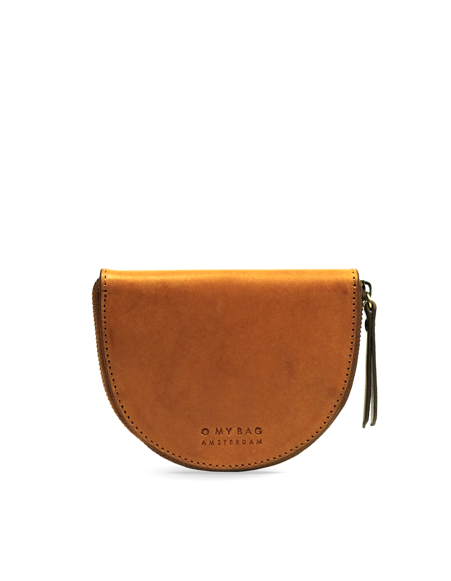 Leather Purse Laura - Cognac Classic Leather