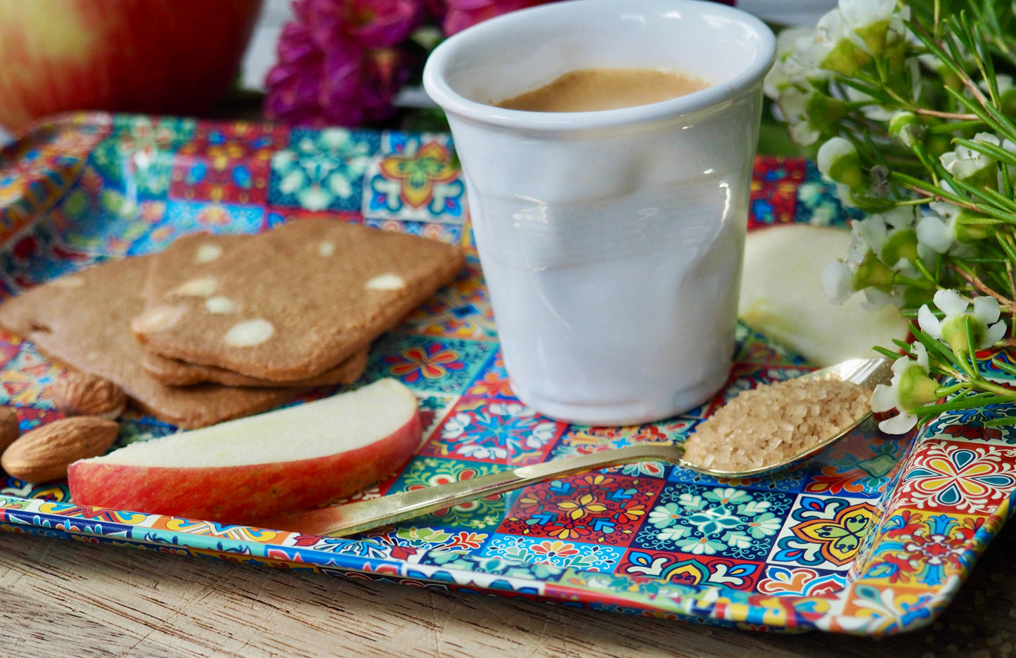 Metal Tray - Zeynep - Small