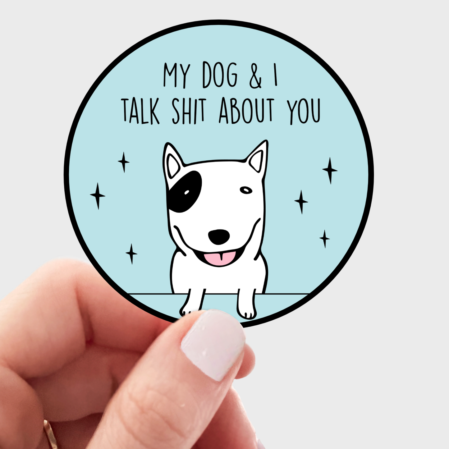 My Dog & I Sticker