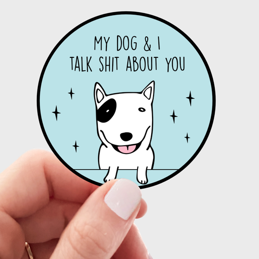 My Dog & I Sticker