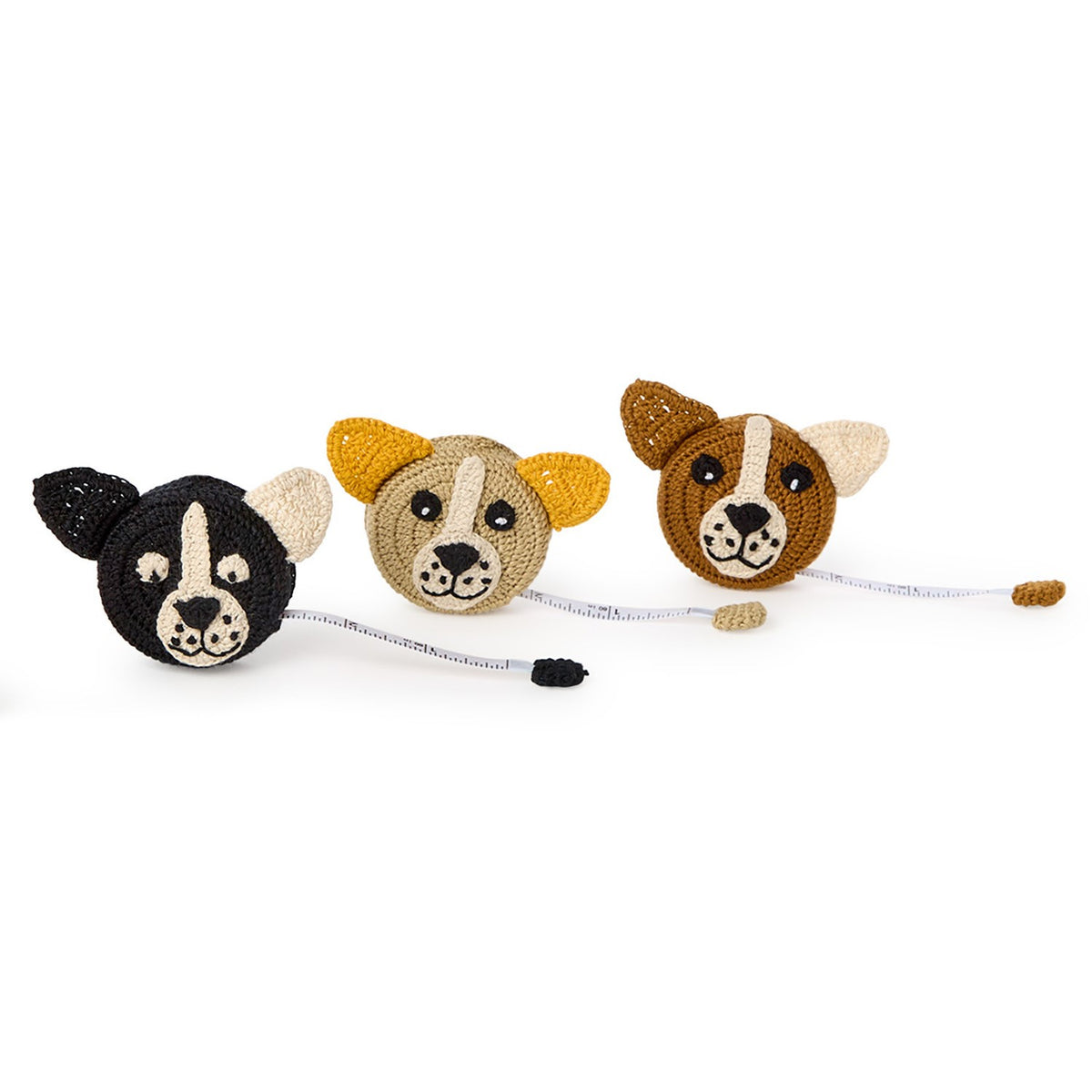 Hand Crocheted Dog Tape Measure